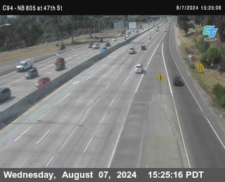 (C094) NB 805 : 47th Street (on ramp)