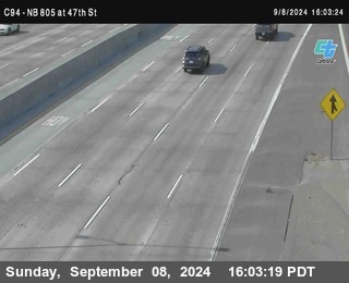 (C094) NB 805 : 47th Street (on ramp)