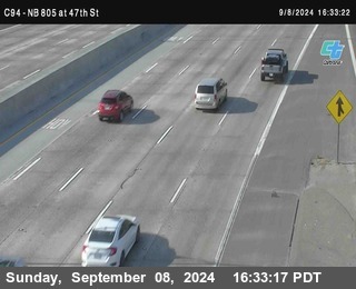 (C094) NB 805 : 47th Street (on ramp)