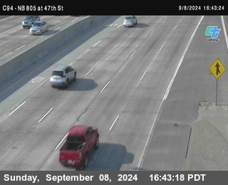 (C094) NB 805 : 47th Street (on ramp)