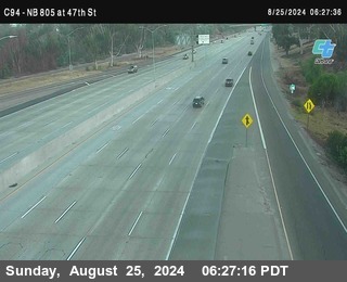 (C094) NB 805 : 47th Street (on ramp)