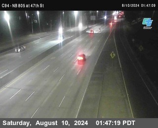 (C094) NB 805 : 47th Street (on ramp)