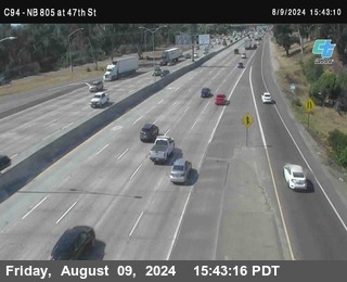 (C094) NB 805 : 47th Street (on ramp)