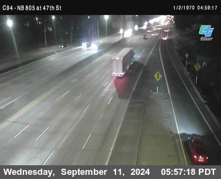 (C094) NB 805 : 47th Street (on ramp)