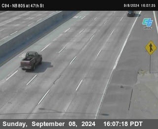 (C094) NB 805 : 47th Street (on ramp)