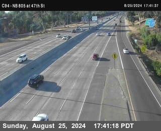 (C094) NB 805 : 47th Street (on ramp)