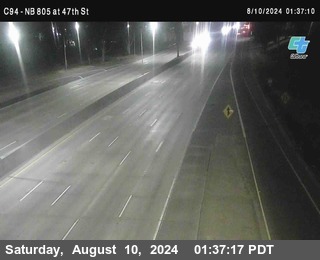 (C094) NB 805 : 47th Street (on ramp)