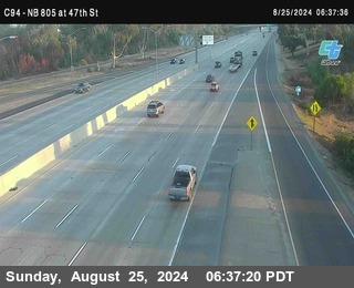 (C094) NB 805 : 47th Street (on ramp)