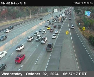 (C094) NB 805 : 47th Street (on ramp)