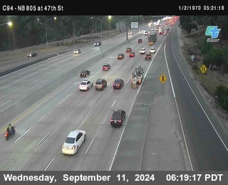 (C094) NB 805 : 47th Street (on ramp)