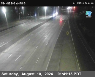 (C094) NB 805 : 47th Street (on ramp)