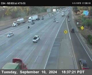 (C094) NB 805 : 47th Street (on ramp)