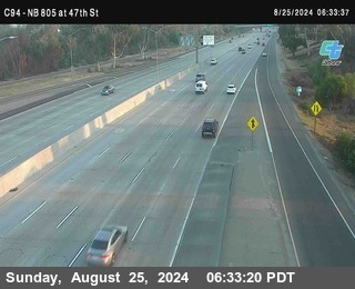 (C094) NB 805 : 47th Street (on ramp)