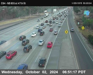 (C094) NB 805 : 47th Street (on ramp)