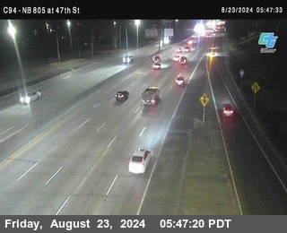 (C094) NB 805 : 47th Street (on ramp)