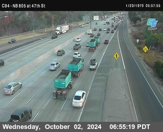 (C094) NB 805 : 47th Street (on ramp)