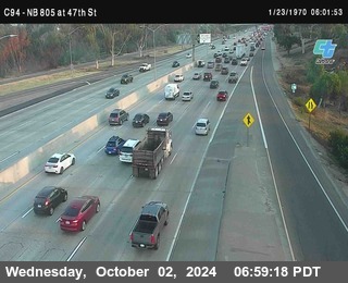 (C094) NB 805 : 47th Street (on ramp)