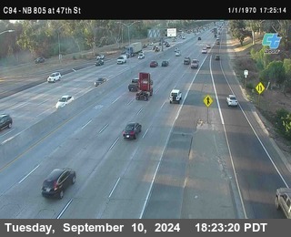 (C094) NB 805 : 47th Street (on ramp)