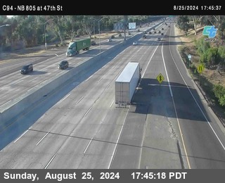 (C094) NB 805 : 47th Street (on ramp)