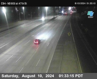 (C094) NB 805 : 47th Street (on ramp)