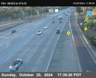 (C094) NB 805 : 47th Street (on ramp)