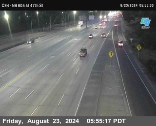 (C094) NB 805 : 47th Street (on ramp)