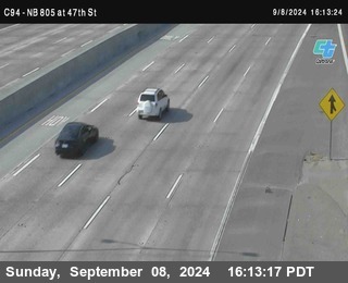 (C094) NB 805 : 47th Street (on ramp)