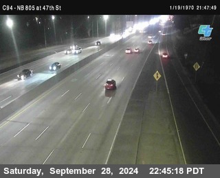 (C094) NB 805 : 47th Street (on ramp)