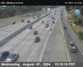 (C094) NB 805 : 47th Street (on ramp)