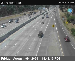 (C094) NB 805 : 47th Street (on ramp)