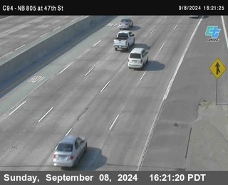 (C094) NB 805 : 47th Street (on ramp)