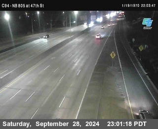 (C094) NB 805 : 47th Street (on ramp)