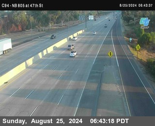 (C094) NB 805 : 47th Street (on ramp)