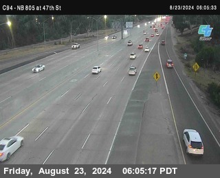 (C094) NB 805 : 47th Street (on ramp)