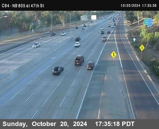 (C094) NB 805 : 47th Street (on ramp)