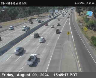 (C094) NB 805 : 47th Street (on ramp)