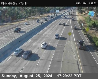 (C094) NB 805 : 47th Street (on ramp)