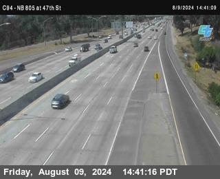 (C094) NB 805 : 47th Street (on ramp)