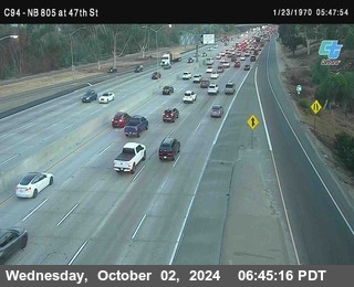 (C094) NB 805 : 47th Street (on ramp)