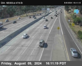 (C094) NB 805 : 47th Street (on ramp)