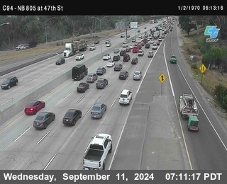 (C094) NB 805 : 47th Street (on ramp)