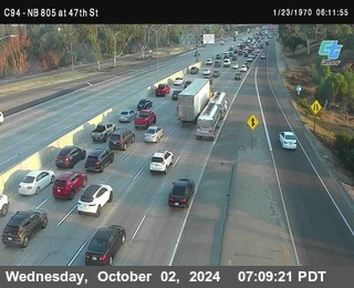 (C094) NB 805 : 47th Street (on ramp)