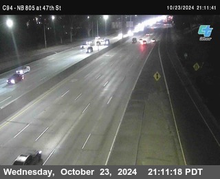 (C094) NB 805 : 47th Street (on ramp)