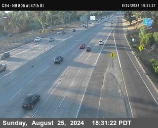 (C094) NB 805 : 47th Street (on ramp)