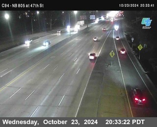 (C094) NB 805 : 47th Street (on ramp)