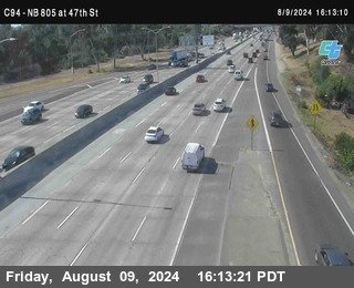 (C094) NB 805 : 47th Street (on ramp)