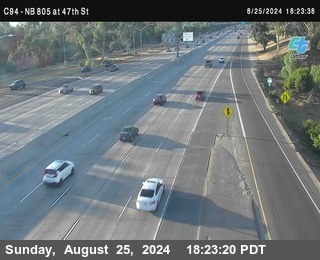 (C094) NB 805 : 47th Street (on ramp)