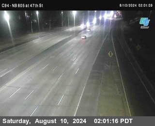 (C094) NB 805 : 47th Street (on ramp)