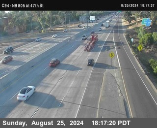 (C094) NB 805 : 47th Street (on ramp)