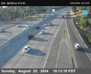 (C094) NB 805 : 47th Street (on ramp)